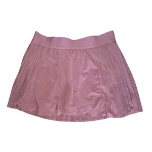 Kensie M Smoky Plum Pleated Skort